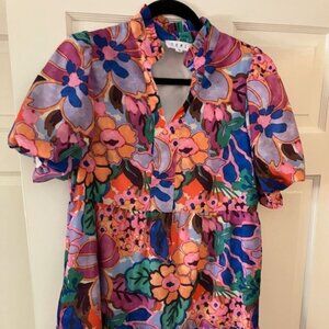 Ultra-flattering summer garden party dress